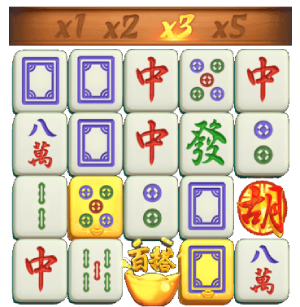 PG소프트 마작 웨이즈 게임 특징 설명 - 골든 마작 심볼